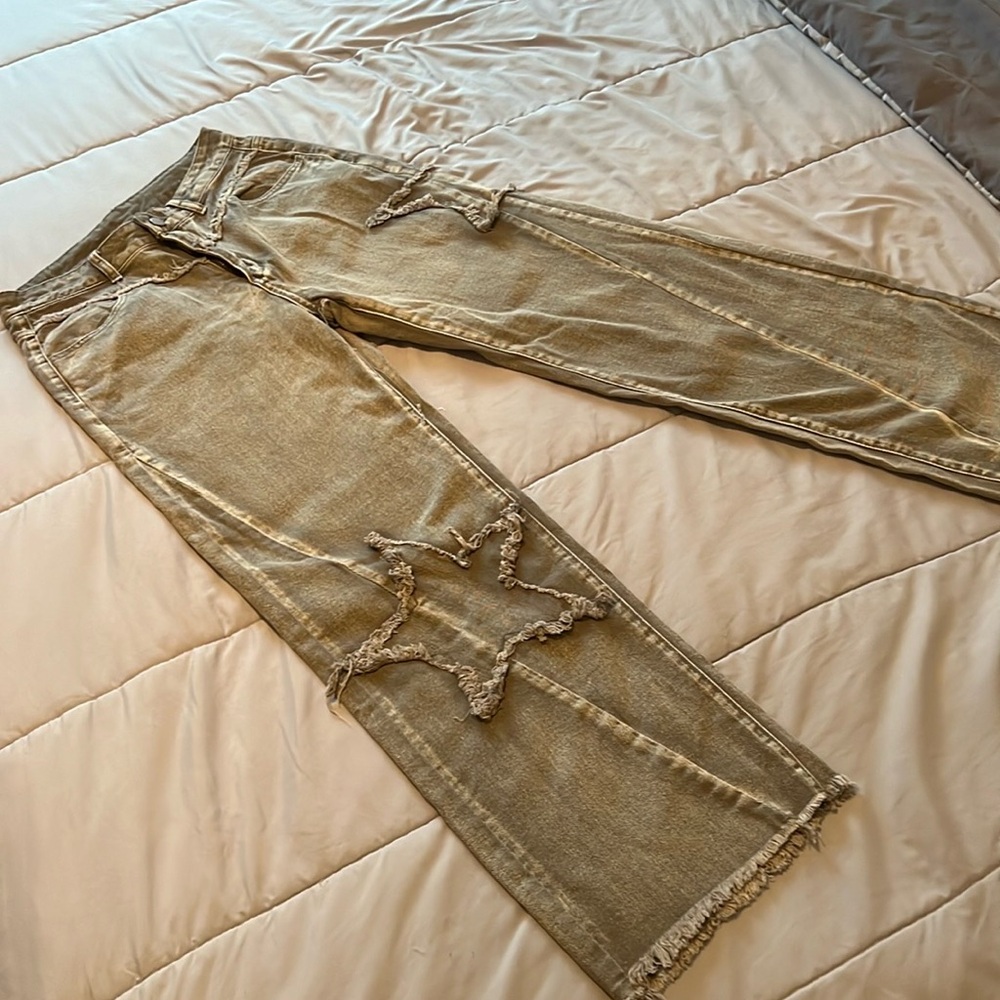 Vintage Army Wide Leg Jeans. NWOT.         Sz M/p